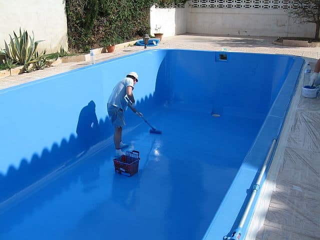 pool repainting costs