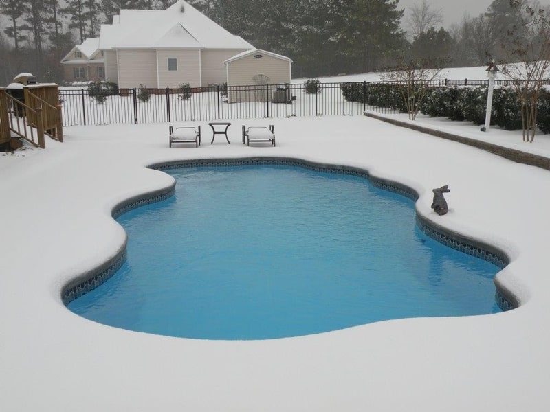 closing a inground pool for winter