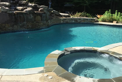 new pool construction